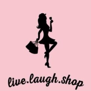 Live.Laugh.Shop Pink Graphic Short Sleeve Tee